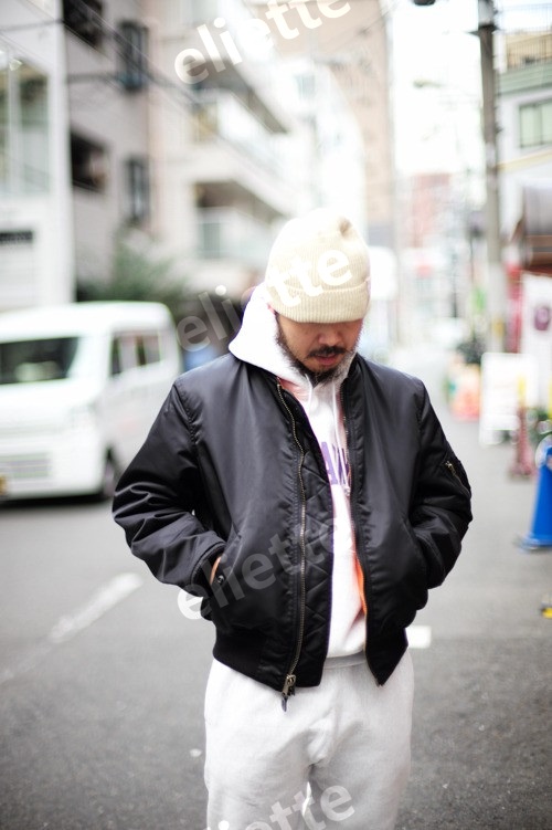 리얼 맥코이 THE REAL McCOYS TYPE MA-1 McCOY MFG. CO. / BLACK