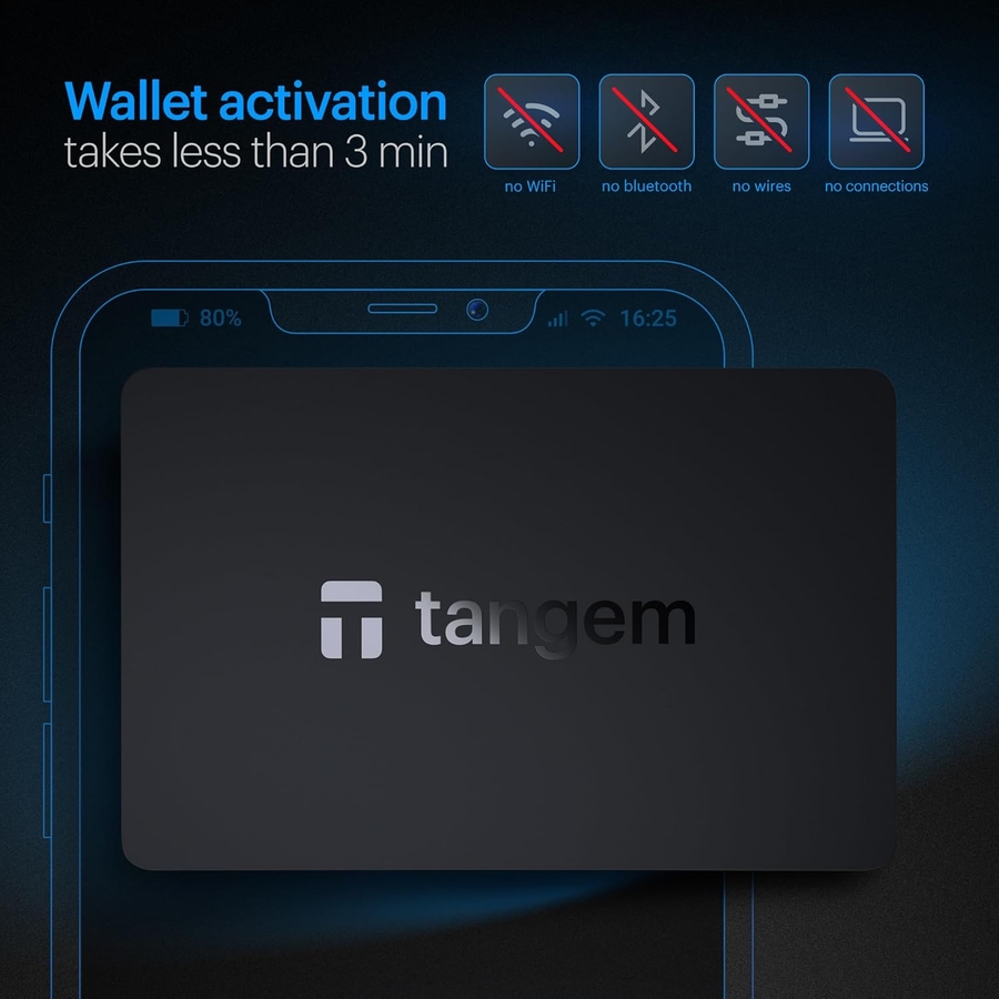 Tangem Wallet 탄젬 암호화폐 카드 하드웨어지갑 콜드월렛 3장 세트 - G마켓 모바일