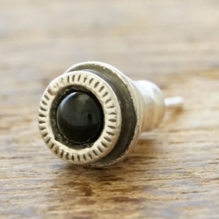 노스웍스 NORTH WORKS 10 코인 터키석 실버 피어싱 귀걸이