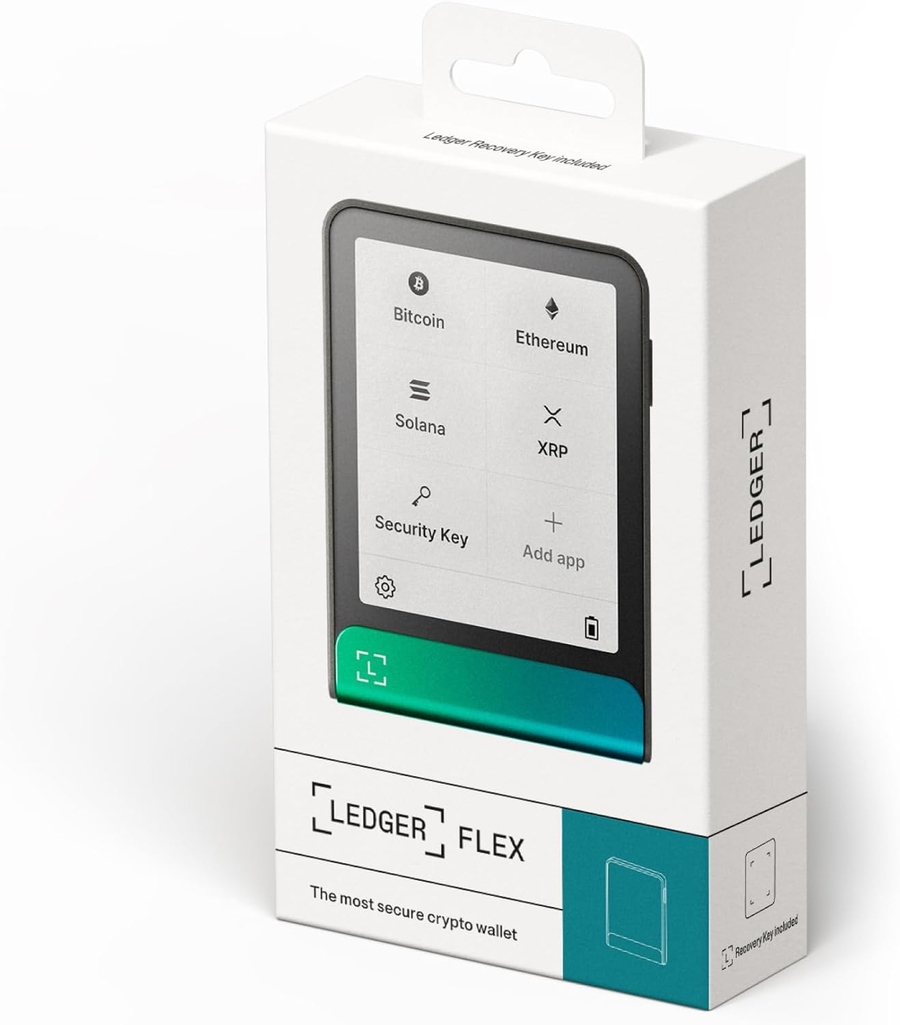 Ledger Flex 렛저 비트코인 암호화폐 크립토 하드웨어 지갑