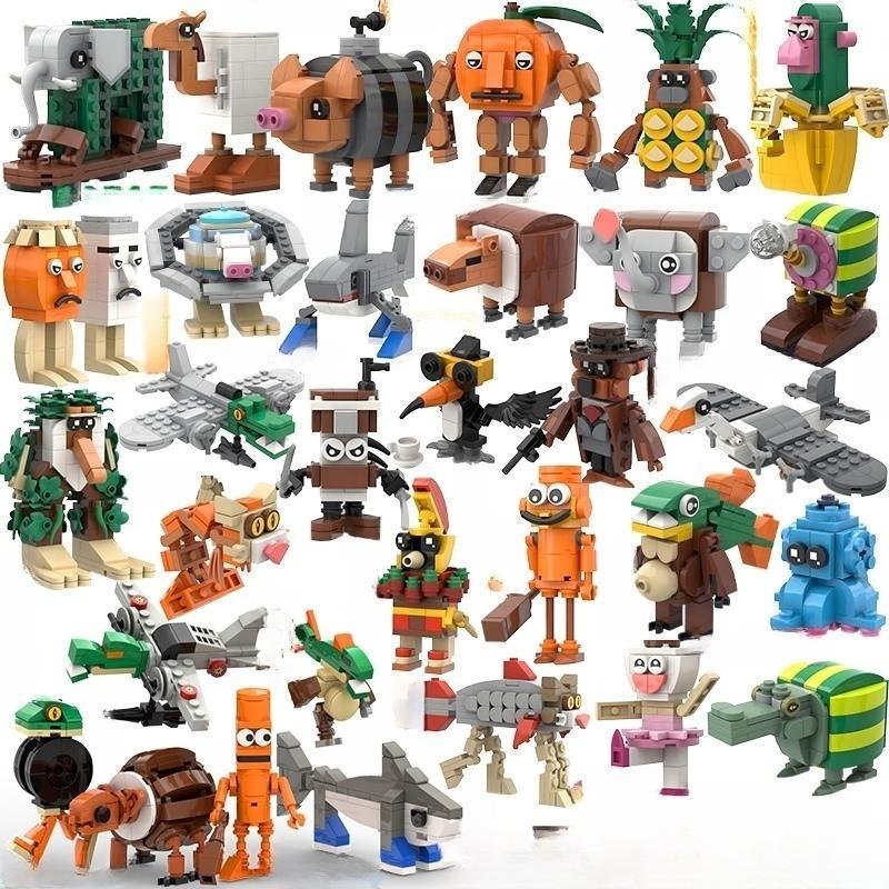 イタリアンブレインロット　大型合体ゴールドフィギュア　セット 5個 イタリアンブレインロット 大型合体ゴールドフィギュア セット 5