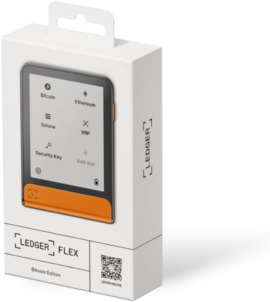 Ledger Flex 비트코인 하드웨어 지갑