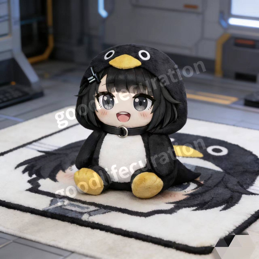 ググガガペンギン人形漫画アニメ誕生日プレゼントふわふわぬいぐるみ