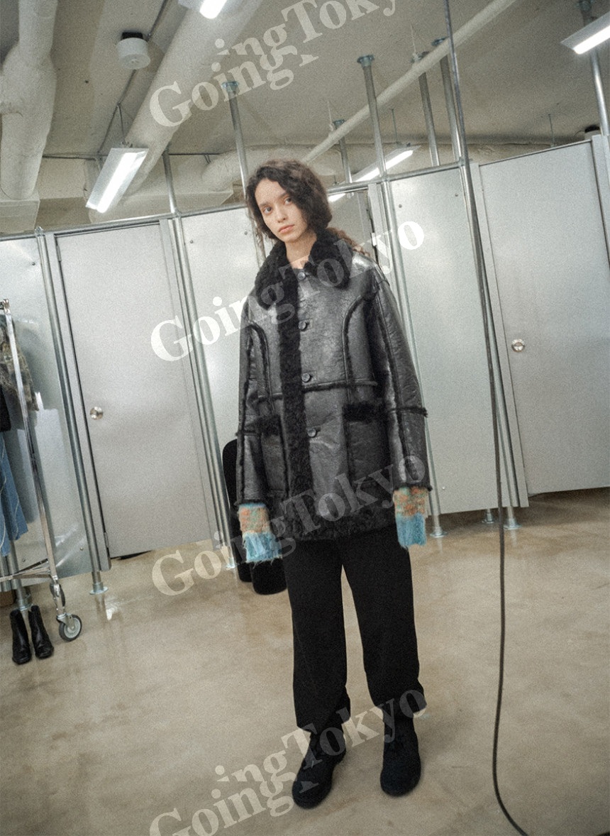 ジャケット/アウター perverze Re-PET Single Breasted Coat 新品